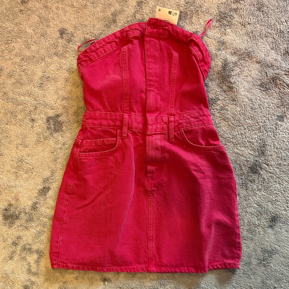 Zara Mini denim dress